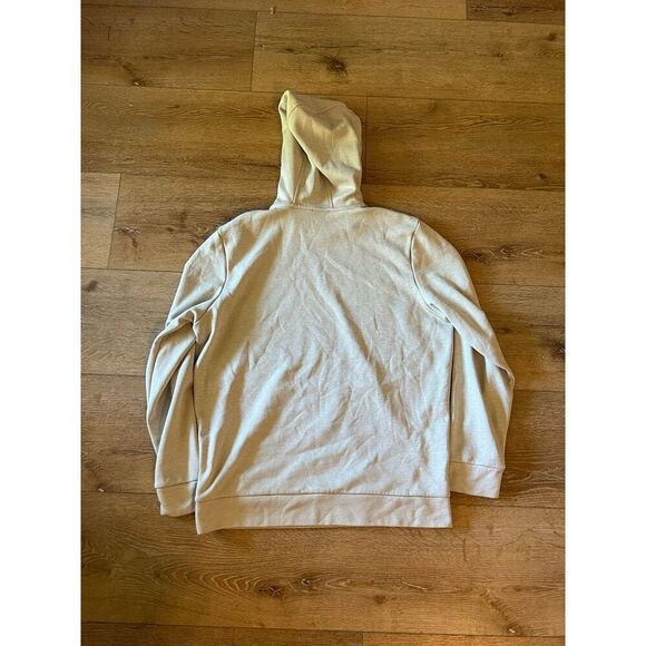 Under Armour Mens Ivory Athletic Pullover Hooded Sweatshirt Size Medium - Picture 2 of 3
